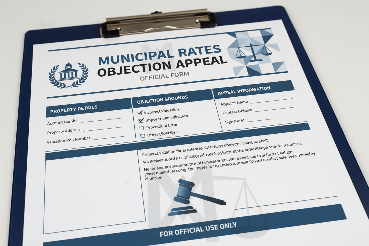 municipal rates objection appeal